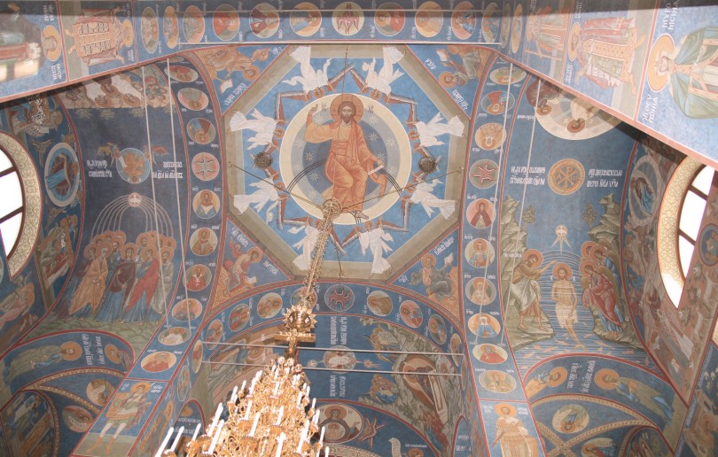 Фрески Богородице­рождественского храма в Костино, г. Королев